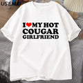 I Love My Hot Cougar Girlfriend T-Shirt