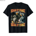 Human by Chance Sigma by Choice Funny Alpha Wolf Meme T-Shirt