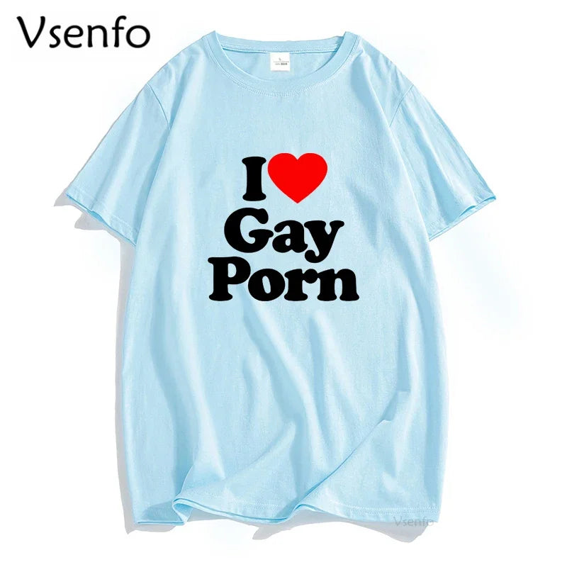 I Love Gay Porn Mens T Shirts